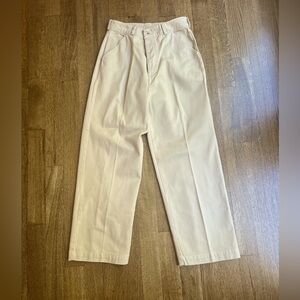 Lacaus Cargo High Waist Pant wide leg  Button fly